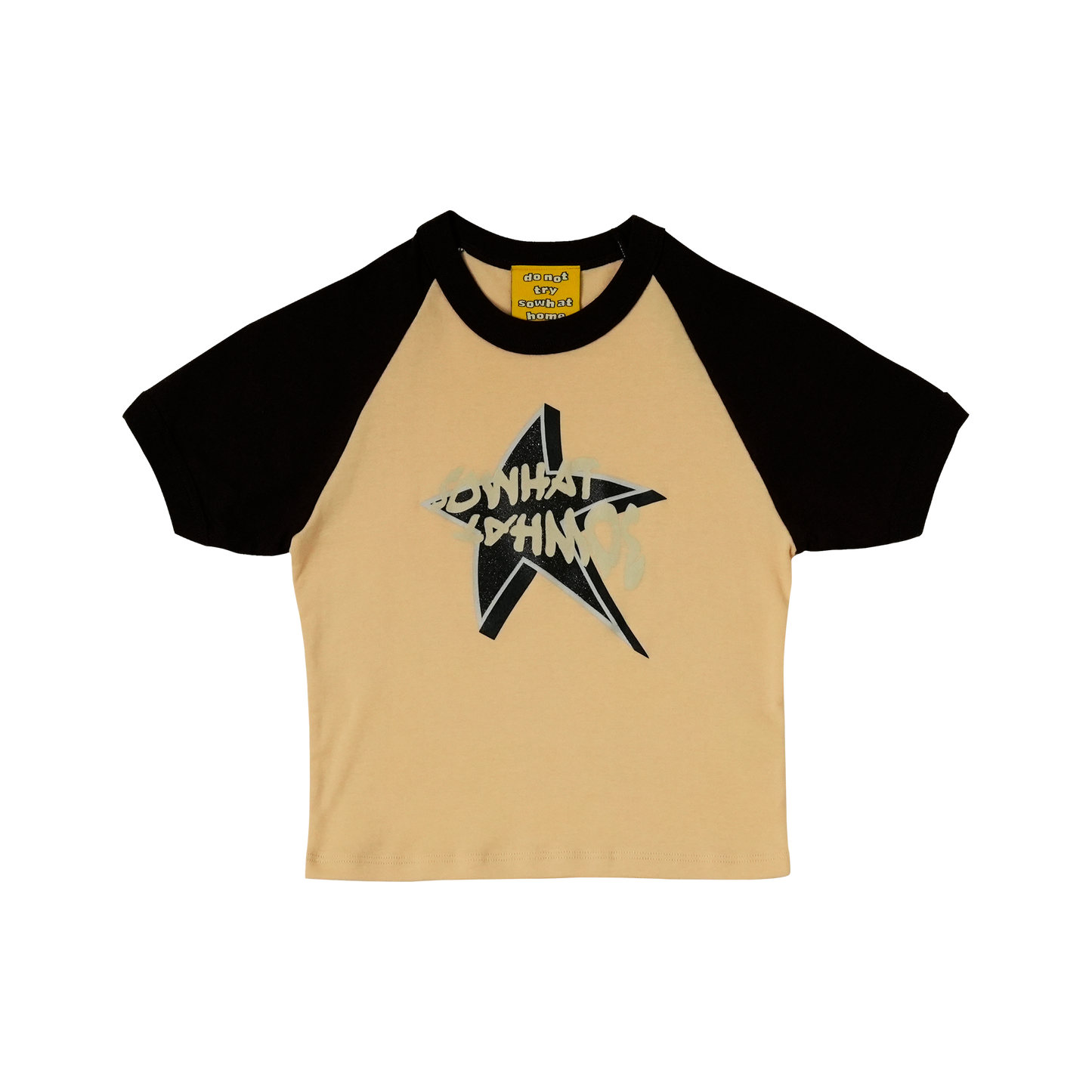 WALK OF FAME BABY TEE BROWN