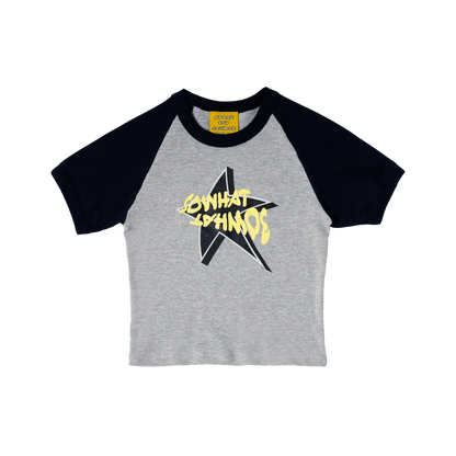 WALK OF FAME BABY TEE NAVY